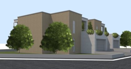 Villa bifamiliare di nuova costruzione Render-1