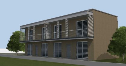 Villa bifamiliare di nuova costruzione Render